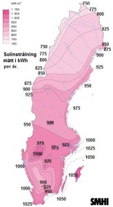 solinstrålning smhi